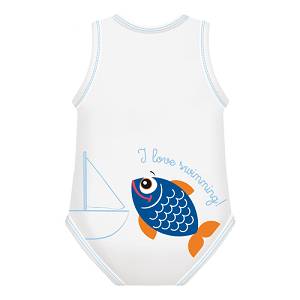 BODY 0/36M BIO COT SUM SEA PES