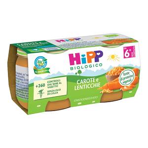 HIPP BIO OMOG CAROTE/LENT2X80G