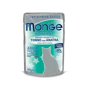 MONGE BUSTE TONNO/ANATRA 80G