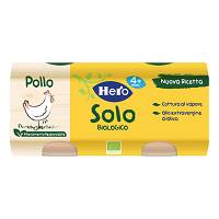 HERO SOLO OMOG POLLO BIO 2X80G